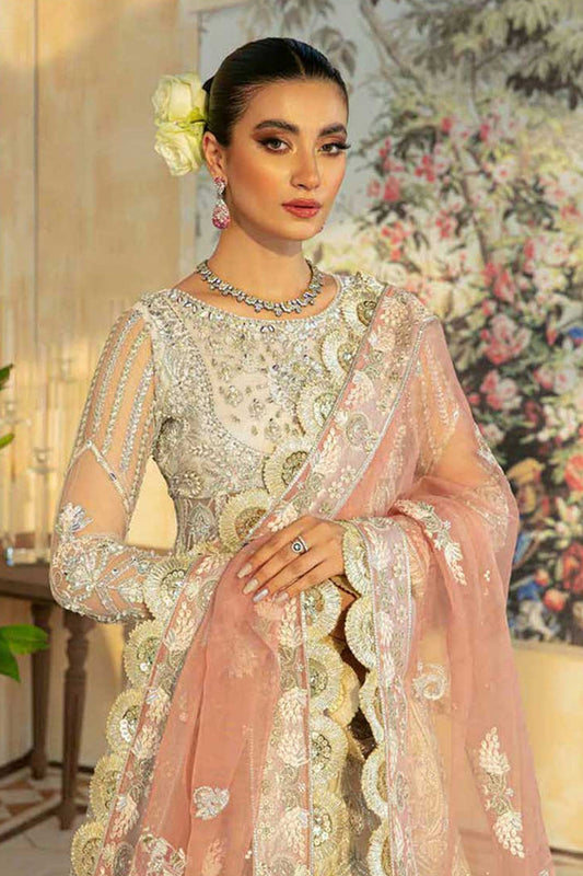 White Handmade Anarkali / Lehenga Choli