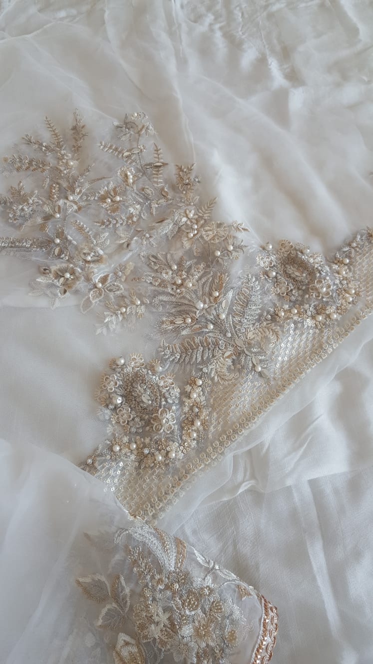 white ivory bridal maxi anarkali suit in uae