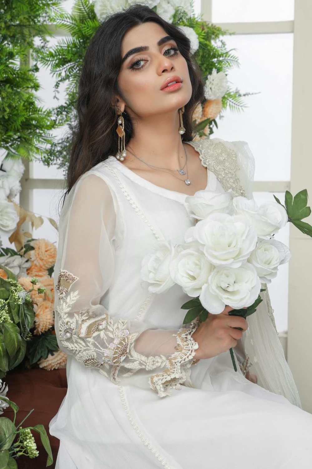 Buy idaLia Maroon Anarkali Dress at Amazon.in
