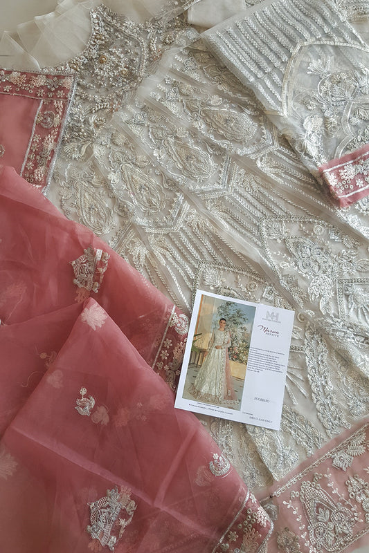 White Handmade Anarkali / Lehenga Choli