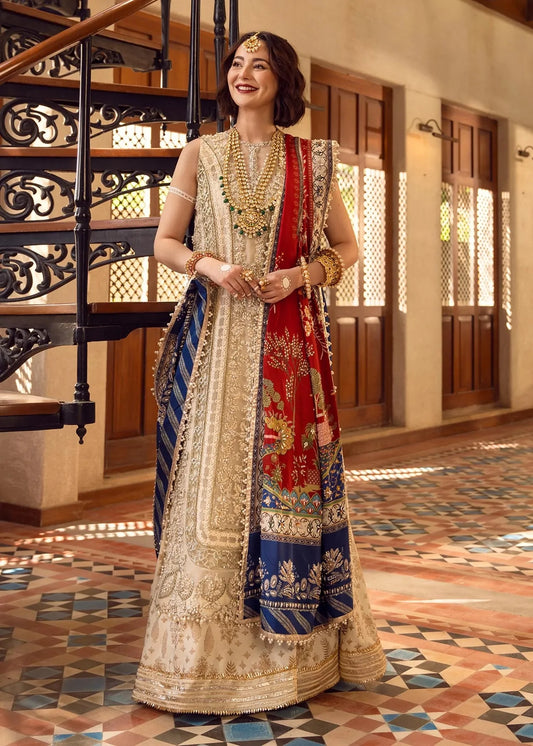Handmade Organza Bridal Sharara